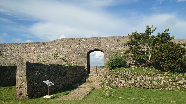 沖縄旅行　中城（なかぐすく）城跡