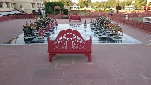 インドのジャイ マハル パレス ホテル (Jai Mahal Palace Hotel)の様子