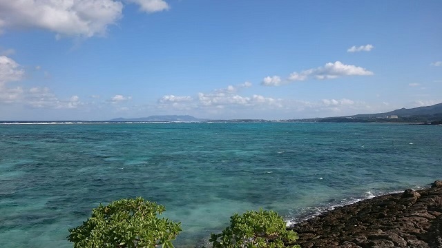 シェラトン沖縄サンマリーナリゾートの海