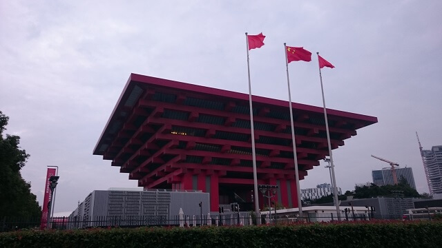 上海市の中国館エリア
