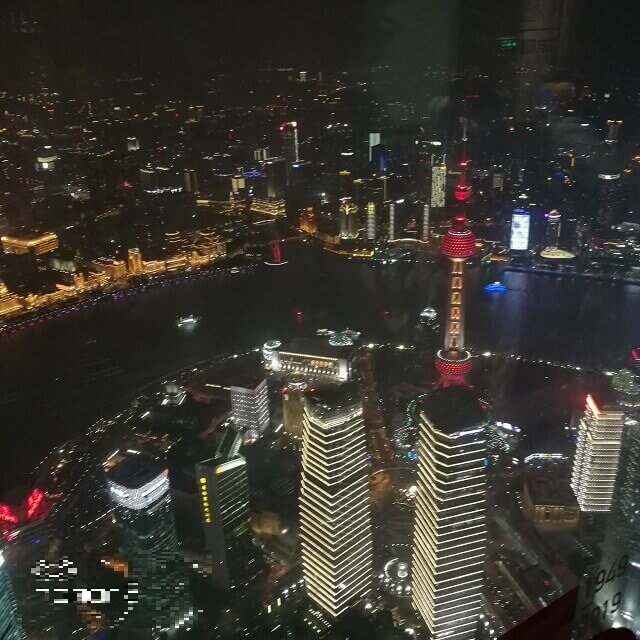 上海タワー（上海中心大厦）１１８階展望台