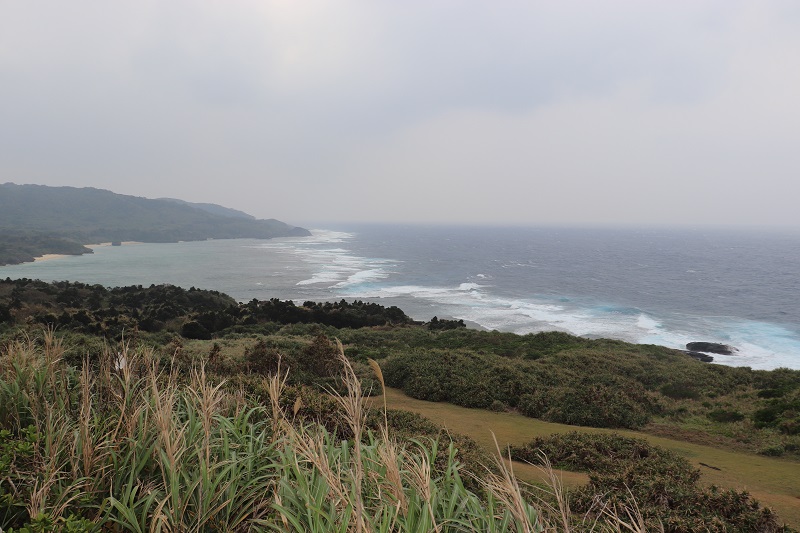 石垣島の御神崎灯台(おがんざきとうだい)からの眺め