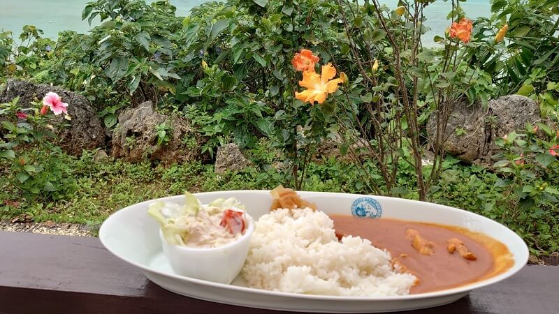 石垣島のALOALO CAFE（アロアロカフェ）で食べたカレーライス