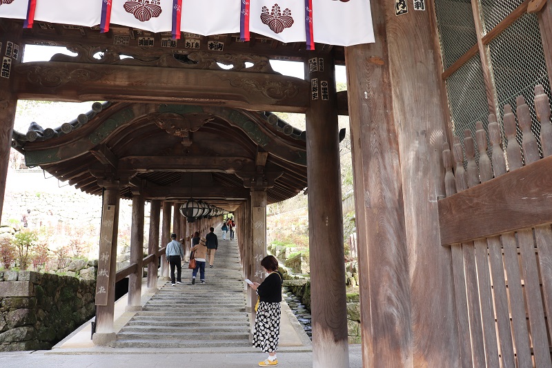 奈良県長谷寺の登廊