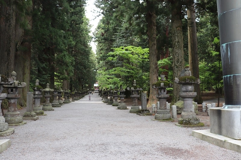 北口本宮冨士浅間神社　参道