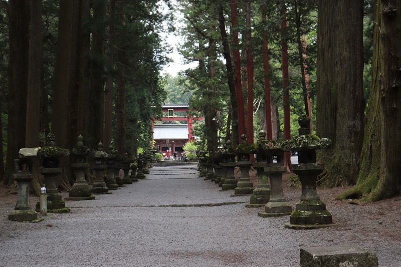 北口本宮冨士浅間神社　参道