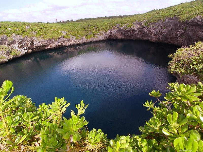 下地島の通り池