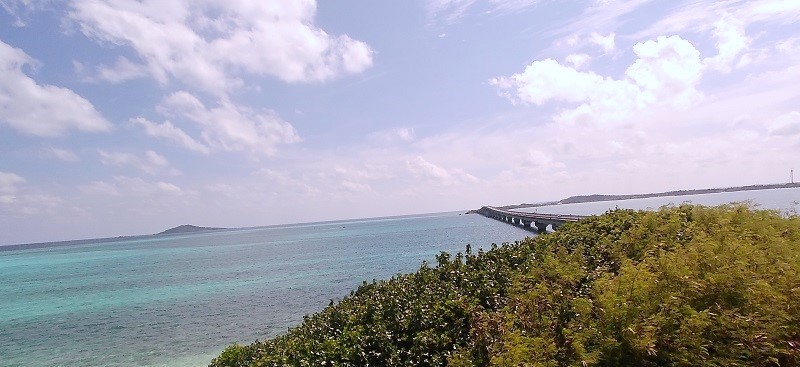 池間島 かいみーるの展望台からの景色