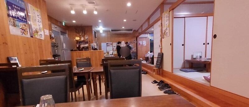 宮古島　海の幸の店内の様子