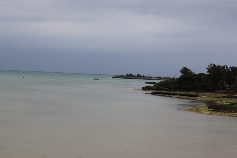 佐和田の浜 満潮