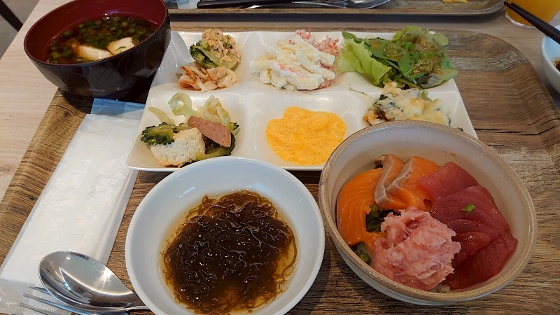 ウォーターマークホテル沖縄 宮古島のレストランでの朝食