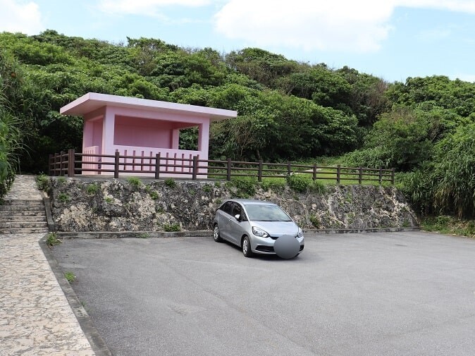 ムイガー断崖 駐車場