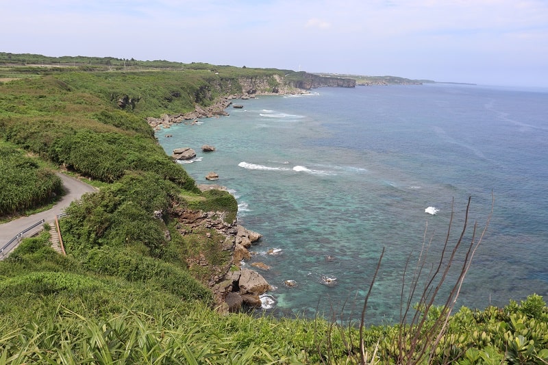 ムイガー断崖の景色