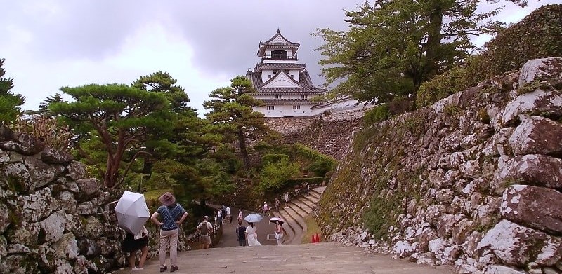 高知城の天守閣