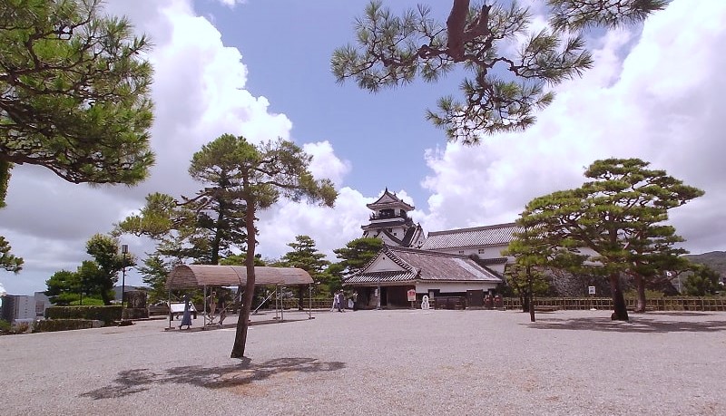 高知城の天守閣