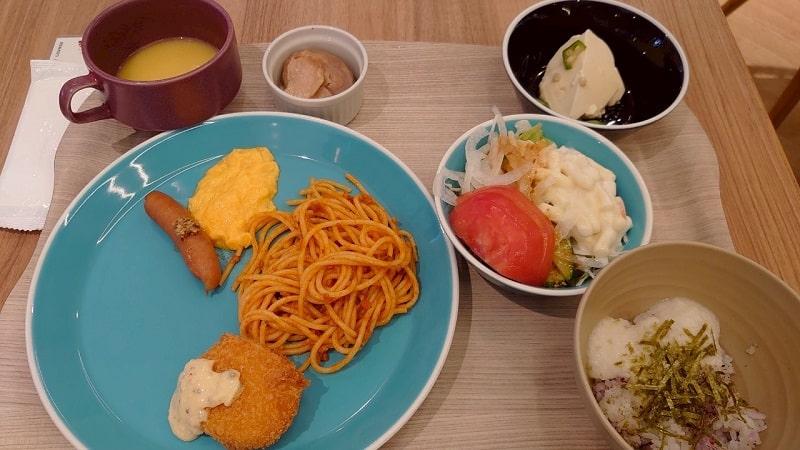 JRクレメント今治の朝食