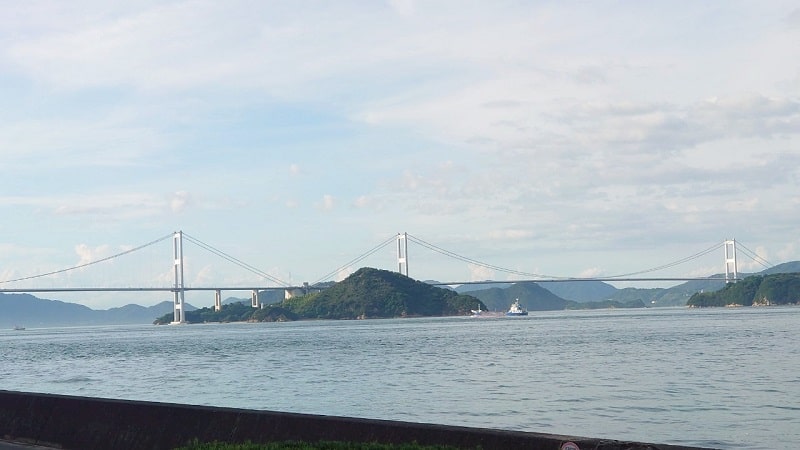 伊予水軍から見えるしまなみ海道