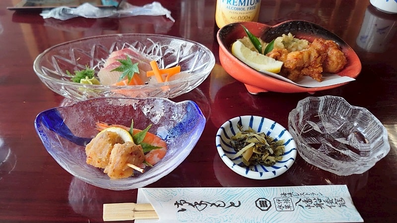 伊予水軍で注文した料理