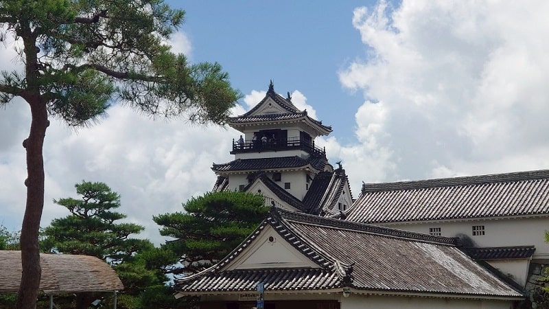 高知城の天守閣