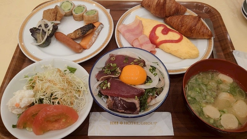 ザ クラウンパレス新阪急高知 レストランの朝食