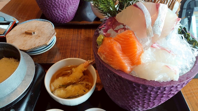 活魚 漁ま 刺身盛合ご膳