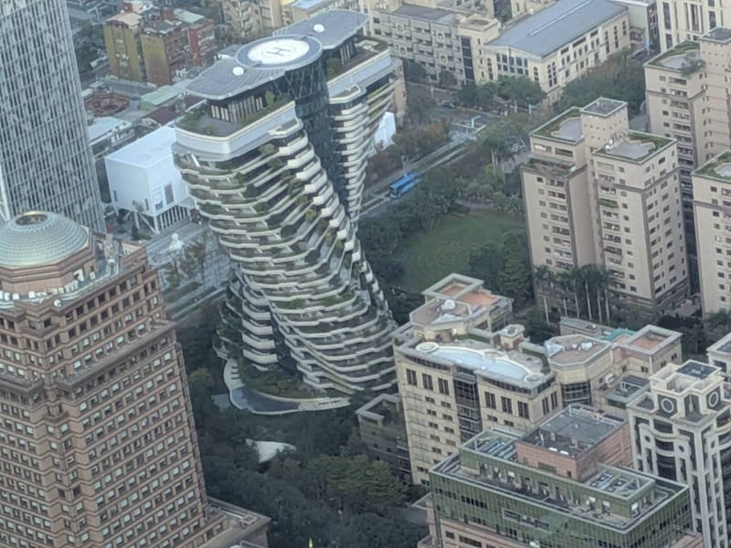 台北101 展望台からの眺め